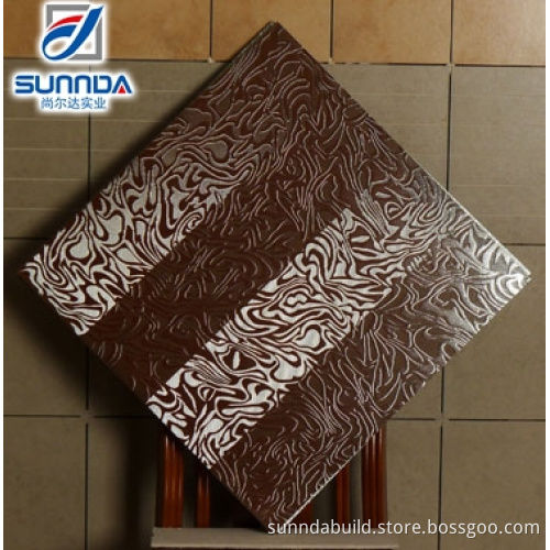600X600MM metal brick,porcelain tile, non slip floor tile in Foshan